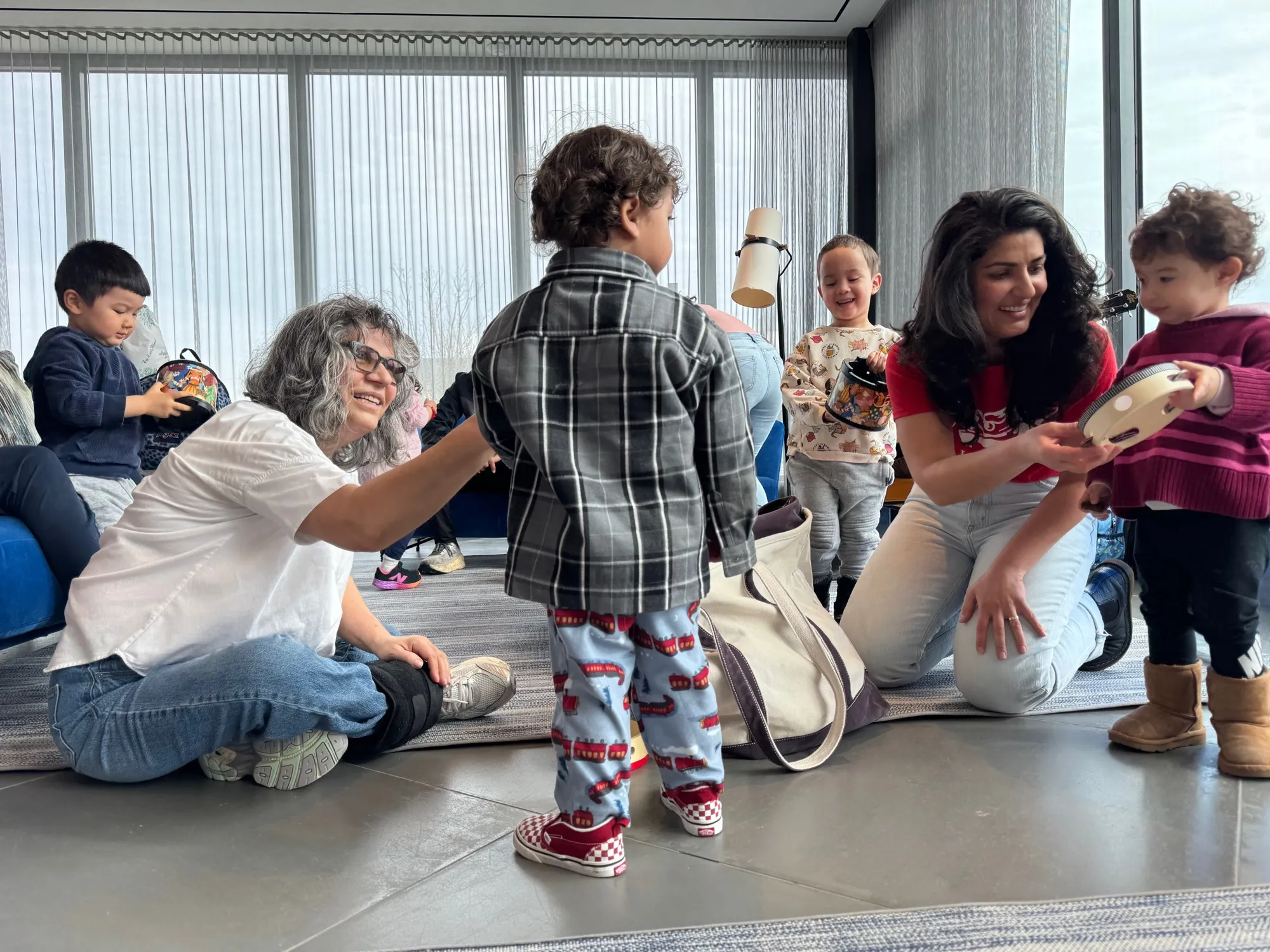 Seaport singalong, Boston Baha'i community