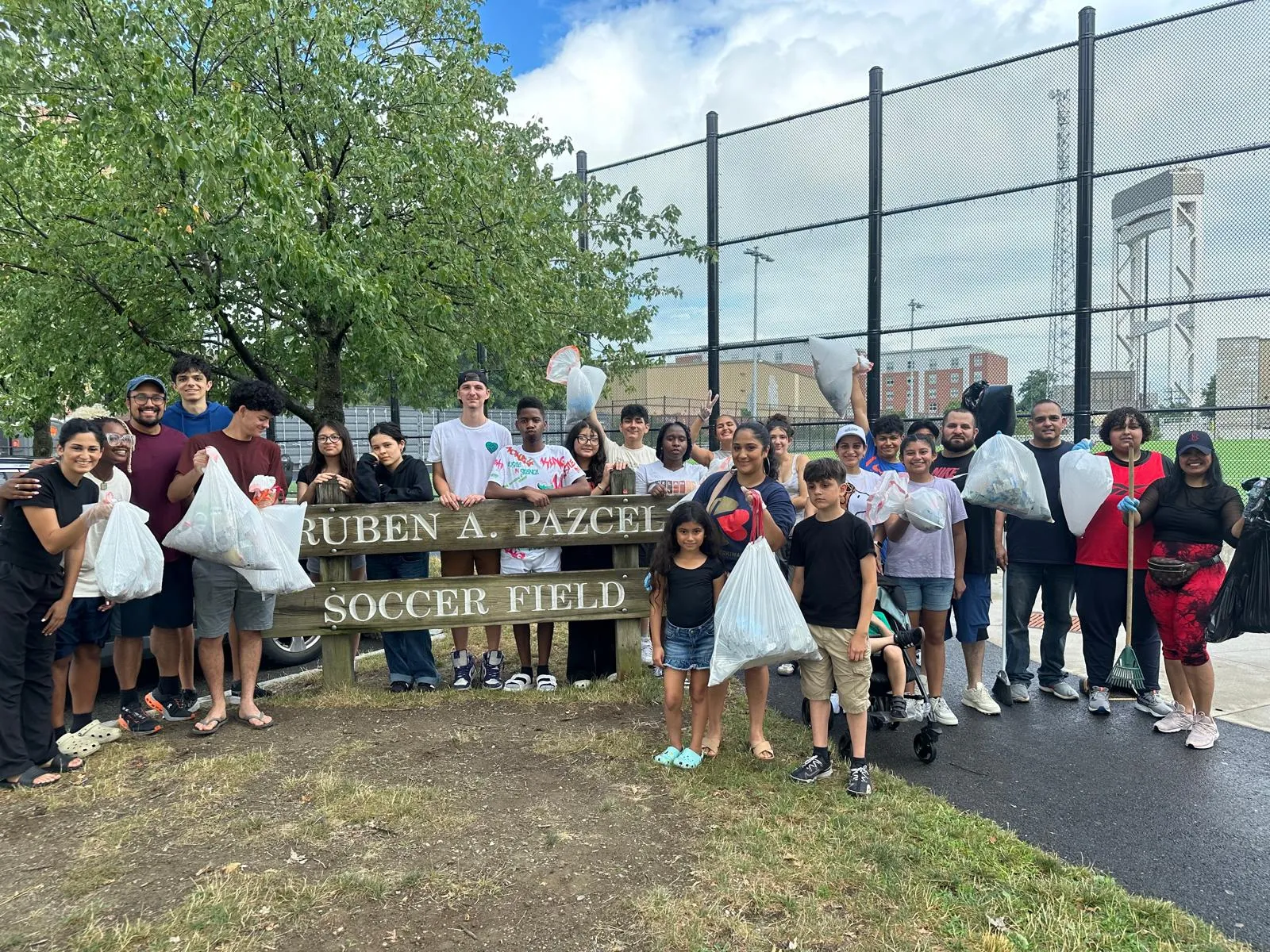 Neighborhood service project, Chelsea Baha'i community