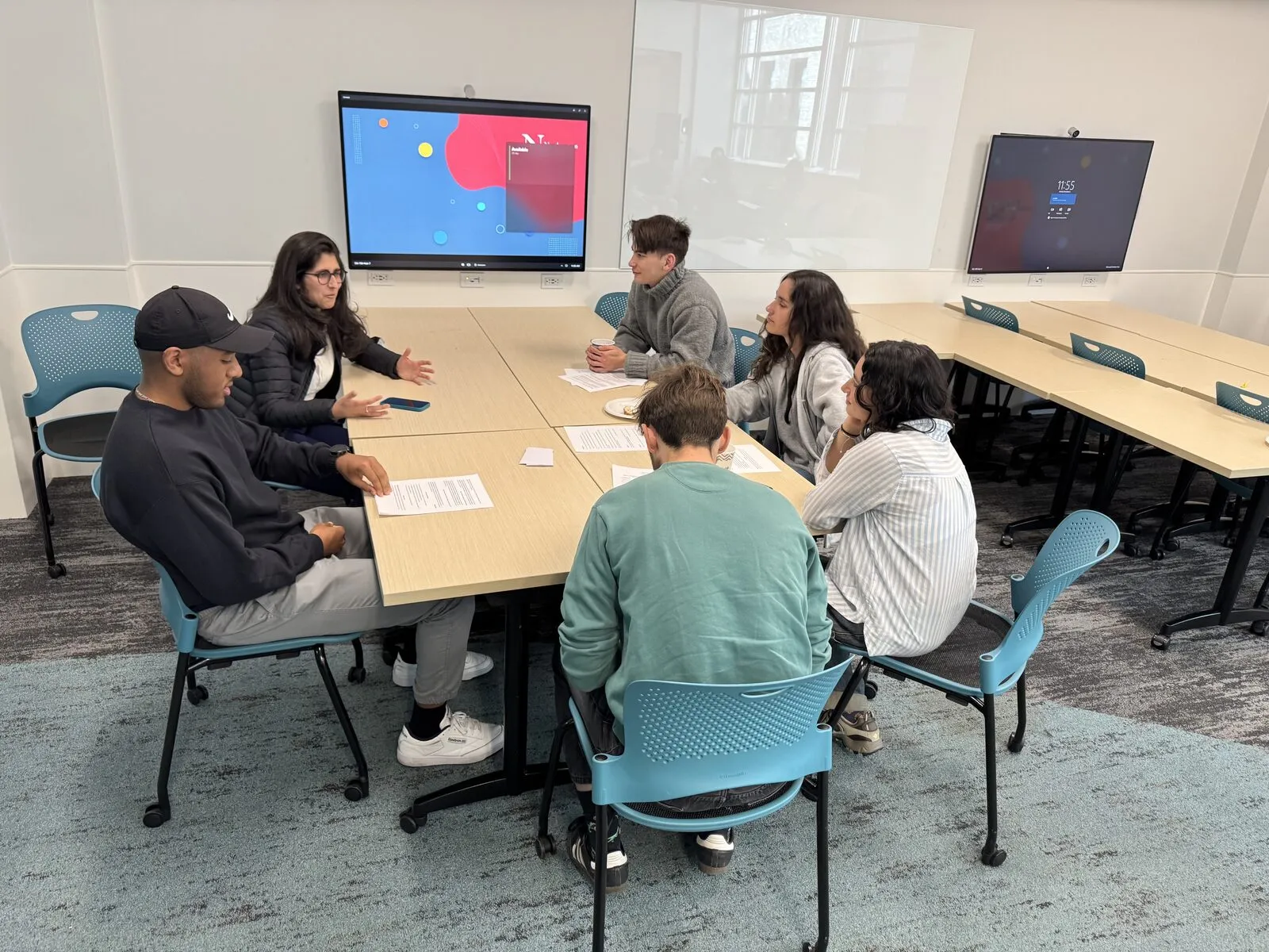 Youth brunch discussion