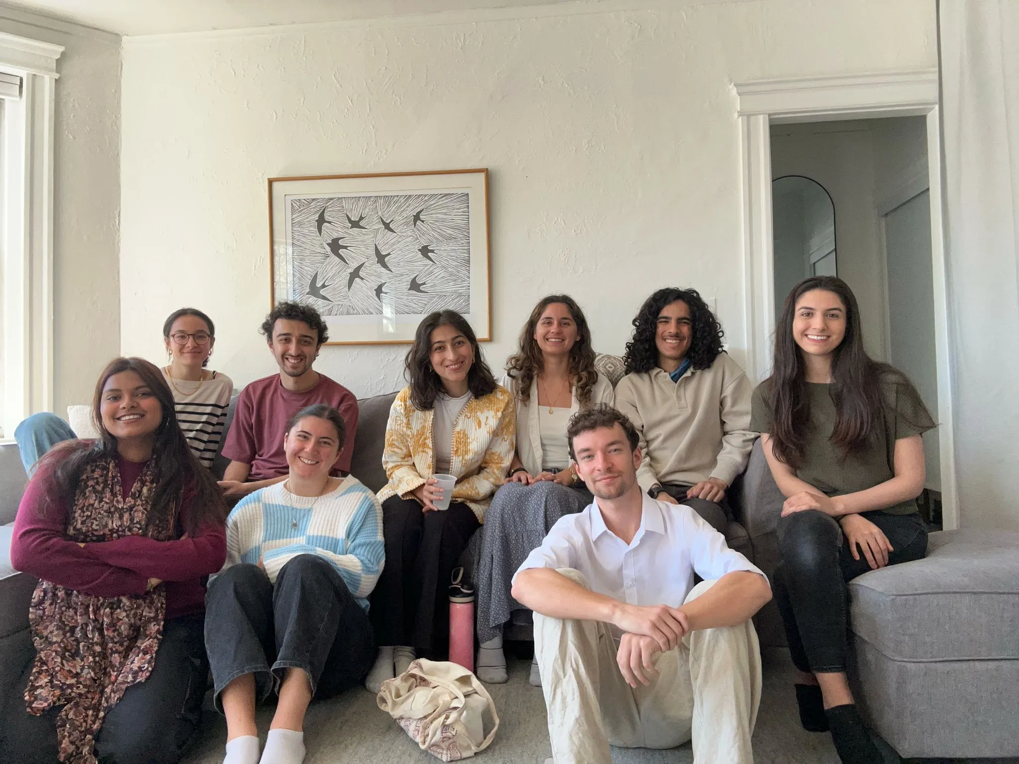 Prayer gathering during Ridvan